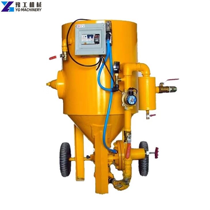 Maszyna do piaskowania na sucho