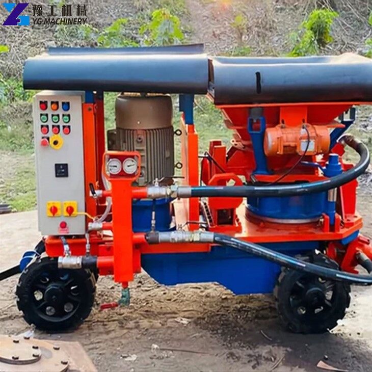 dry-shotcrete-machine