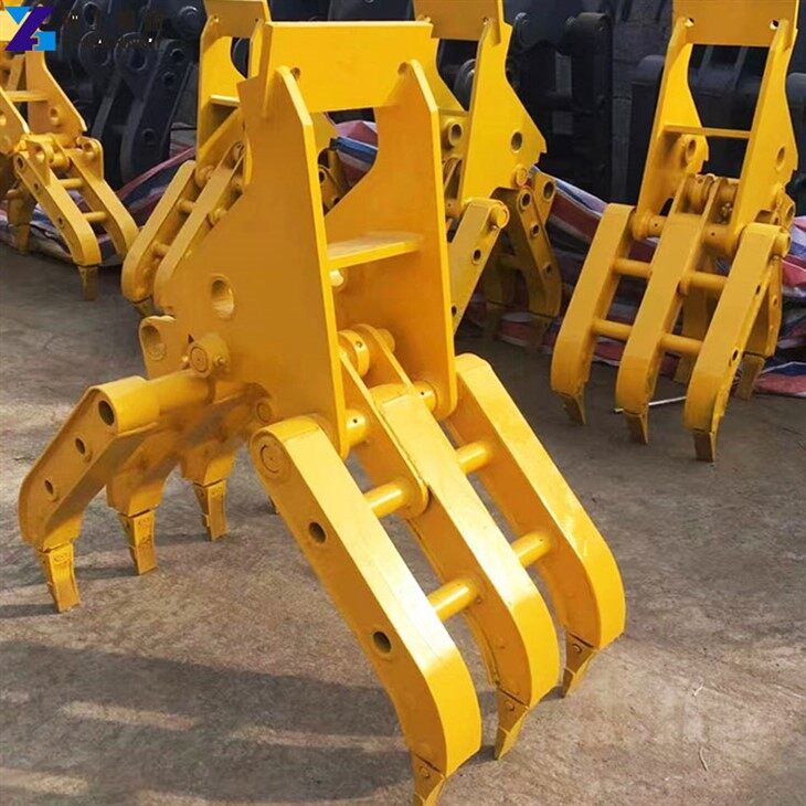 excavator-wood-grab