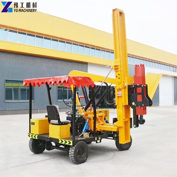 guardrail-pile-driver-for-sale