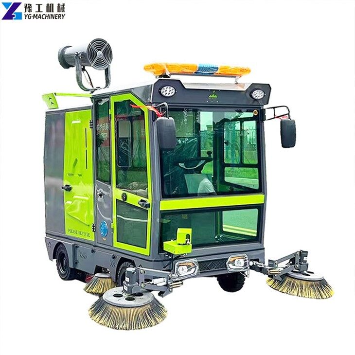 Mini közúti seprőgép