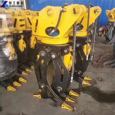 Excavator Wood Grab