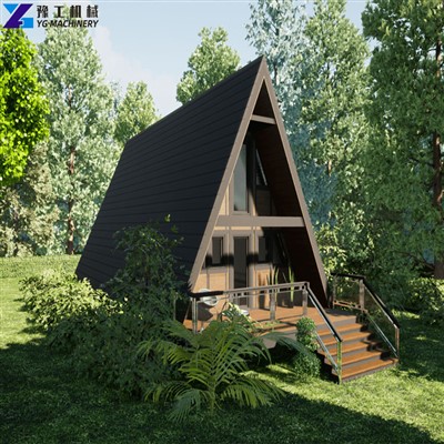 Triangle Wooden House