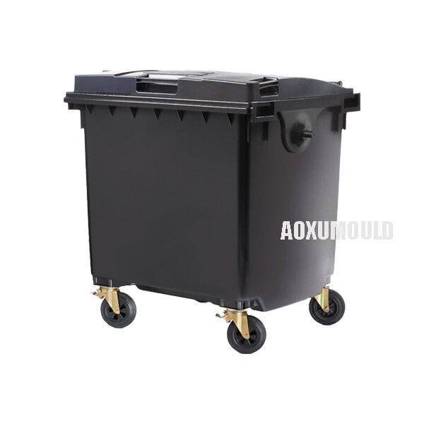 Plastic 1100L Bin Mould