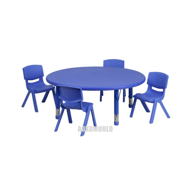 Plastic Student Chair Set Mould
