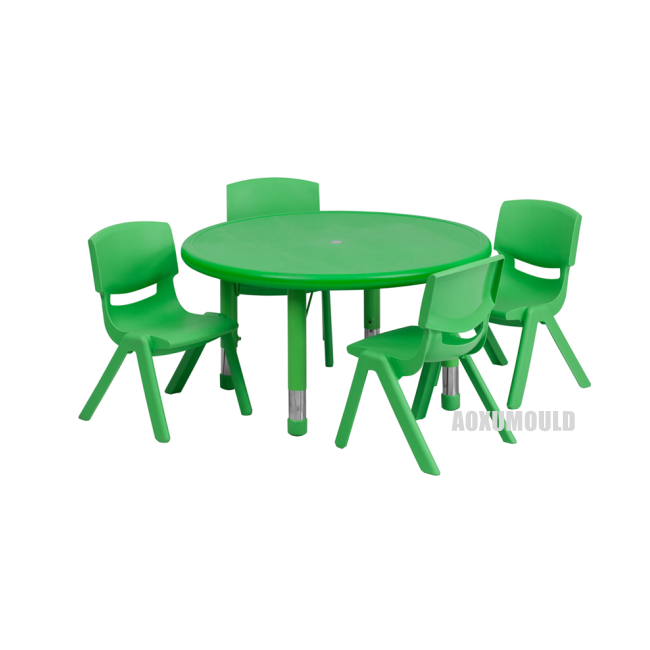 Plastic Student Chair Set Mould