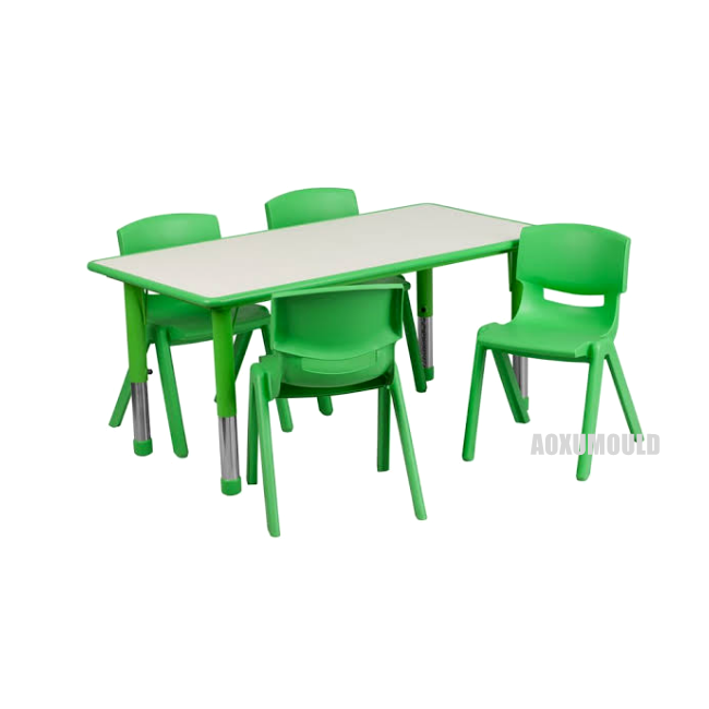 Plastic Student Chair Set Mould