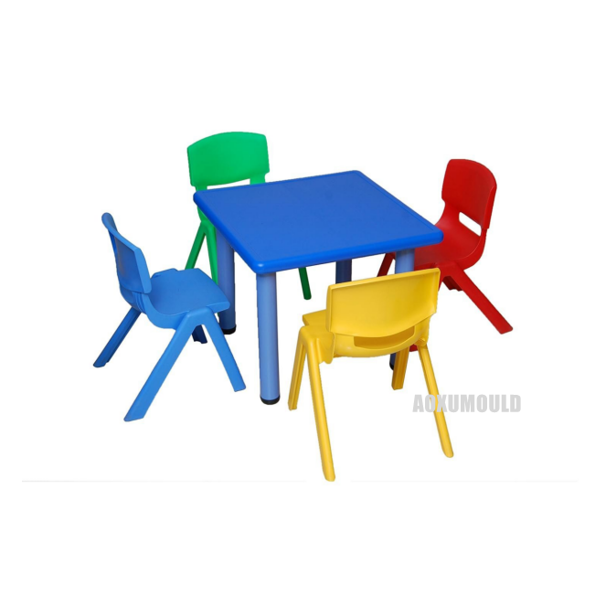 Plastic Student Chair Set Mould