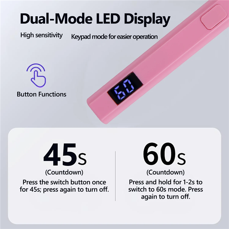 Rechargeable Handheld Nail Lamp high quality