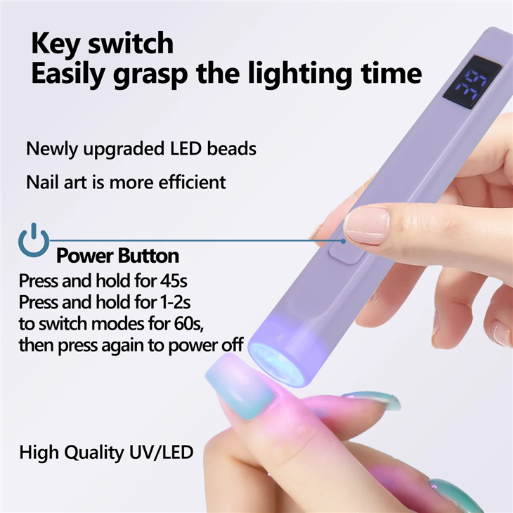 Rechargeable Handheld Nail Lamp factory