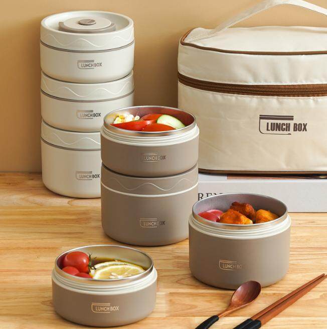 حاوية طعام معزولة مع حقيبة