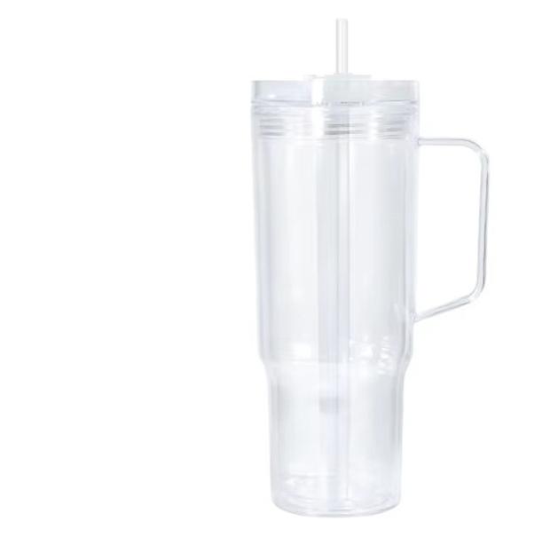 plastic tumbler with handle