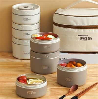 Izoliuotas maisto indas su krepšiu