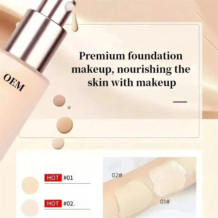 Long-Lasting Hydrating Liquid Foundation Manufacturer03