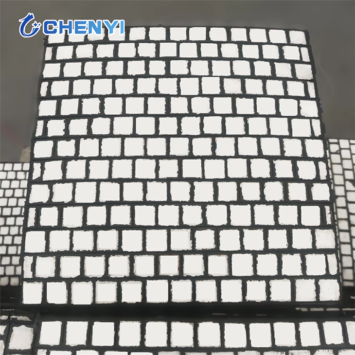 Rubber Backed Alumina Ceramic