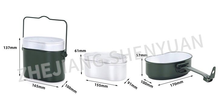Military Grade Aluminium Mess Kit price