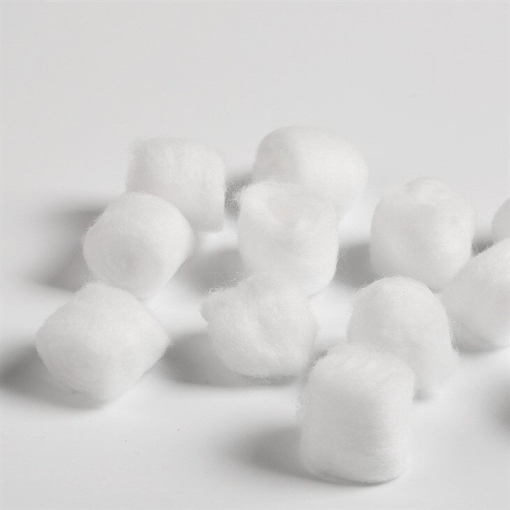 Dental cotton balls