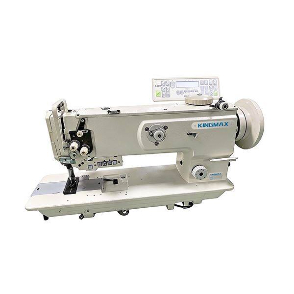 14 tommu einnálar tvöfaldur nálar saumavél með sjálfvirkri þráðklippingu