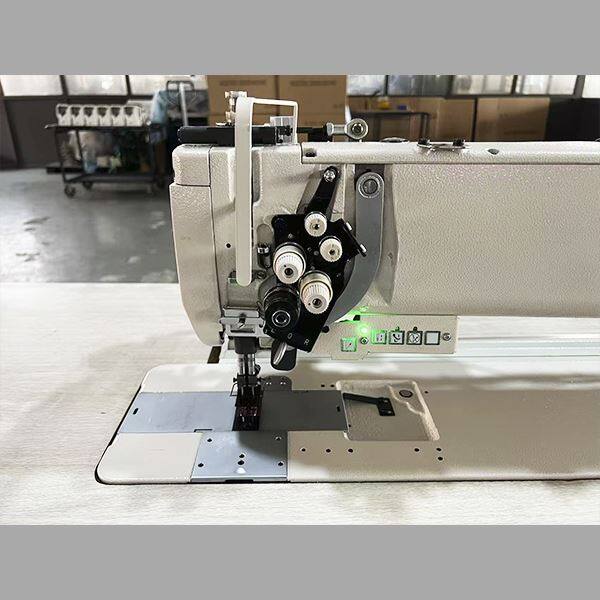 25 Inch Double Needle Walking Foot Machine With Split Needle Bar factory