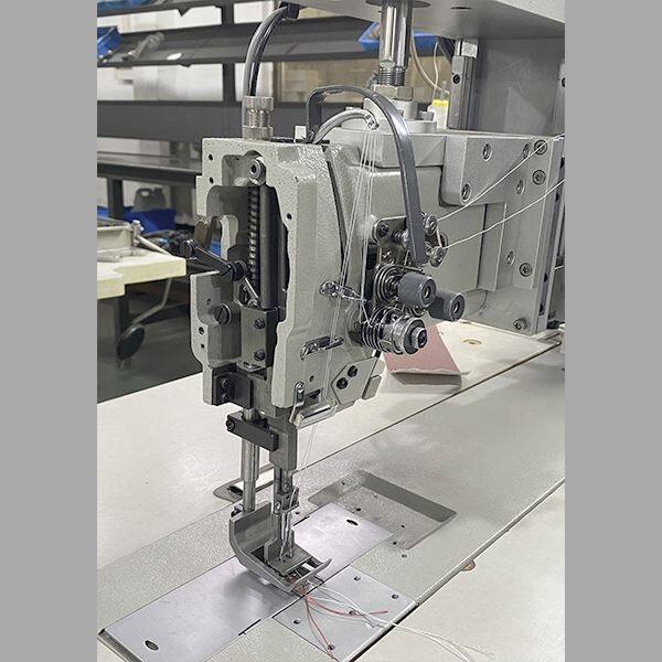 Direct Drive Long Arm Compound Feed Sewing Machine factory