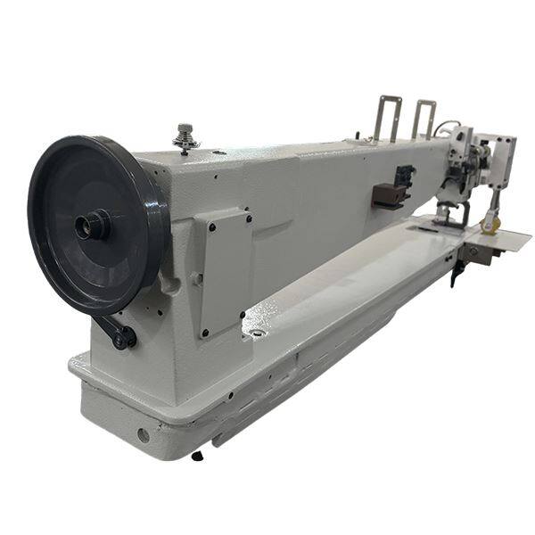 Long Arm 3/4 Needle Compound Feed Swing Machine factory