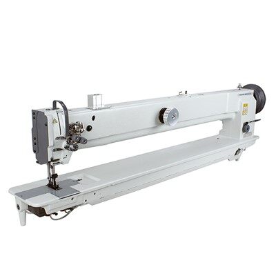 Uzun qo'l bir/ikki igna aralash oziqlantiruvchi tikuv mashinasi