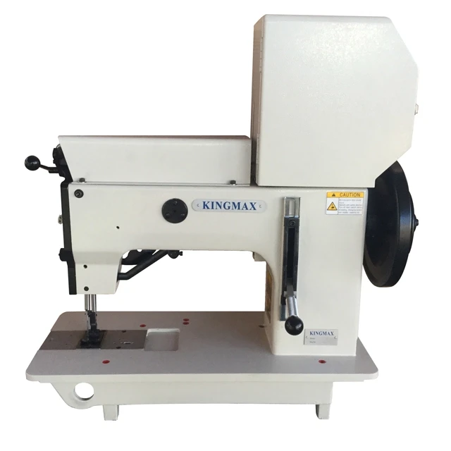 Paksu kierteen verhoilu siksak-ompelukone, jossa on iso tynnyrikuljetuskoukku (204-103)