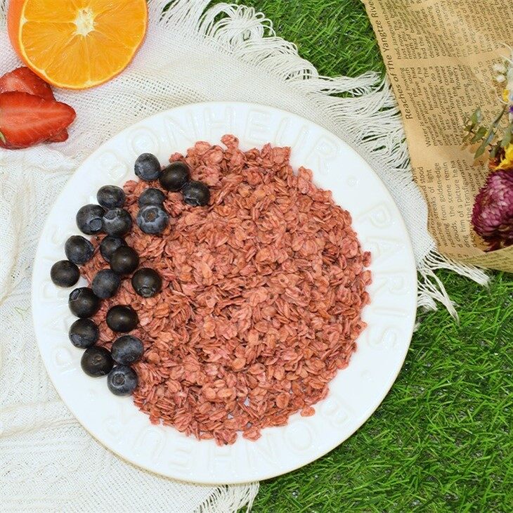 Strawberry Chia baked oats