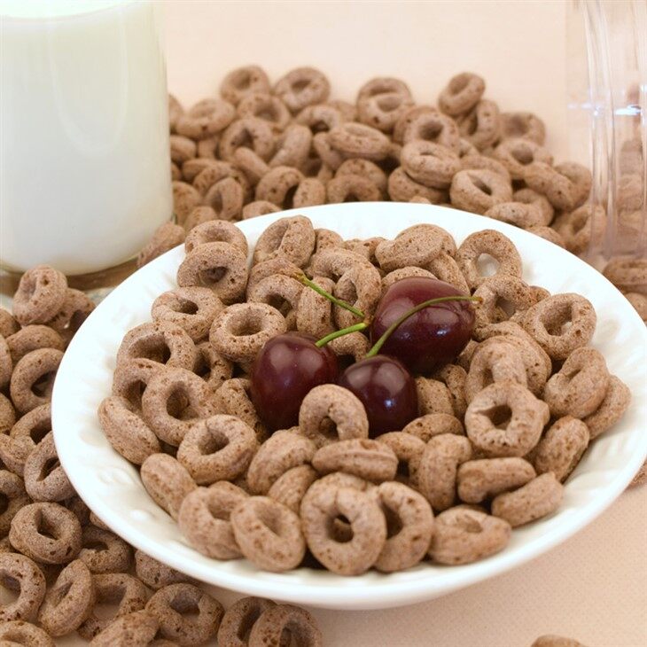 cocoa corn cereal ring_