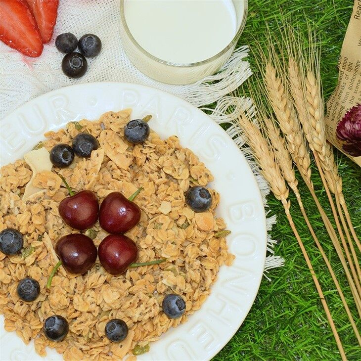 Coconut  Cheesy Oatmeal