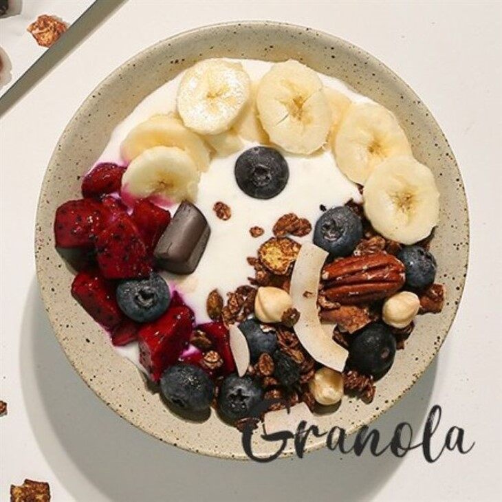 Hazelnut granola