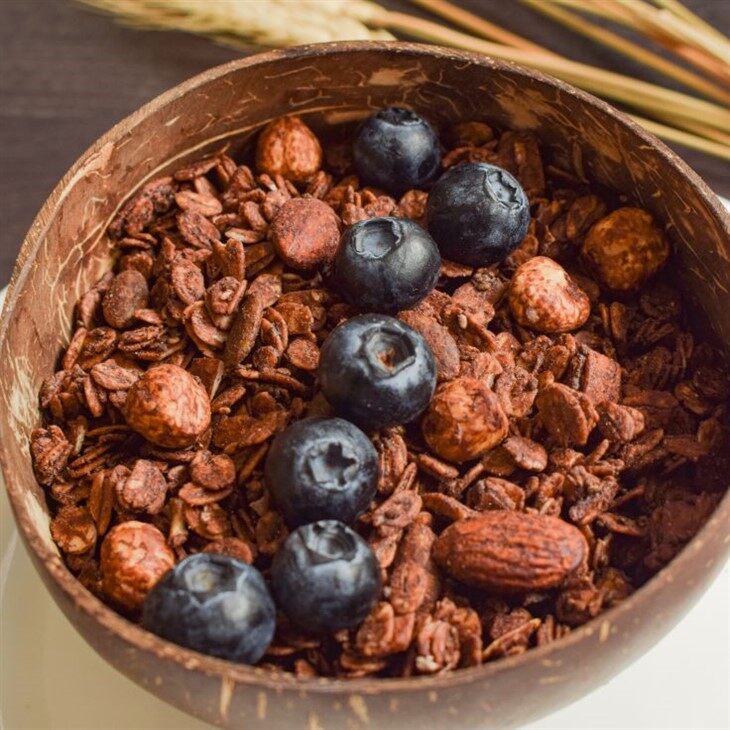 Hazelnut  instant oatmeal