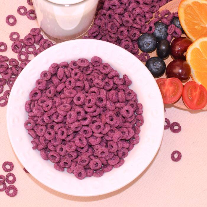 purple potato cereal ring