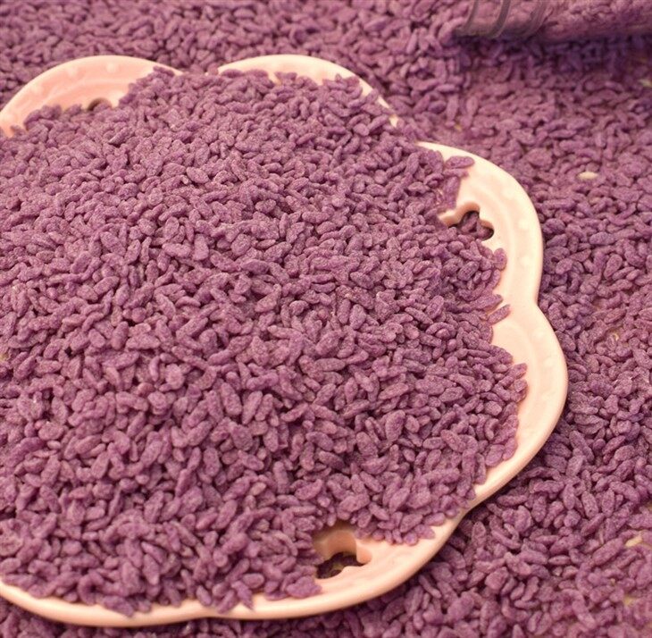 purple grain puff_