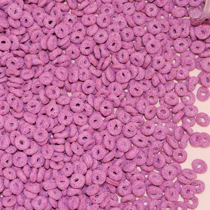 purple potato cereal ring_