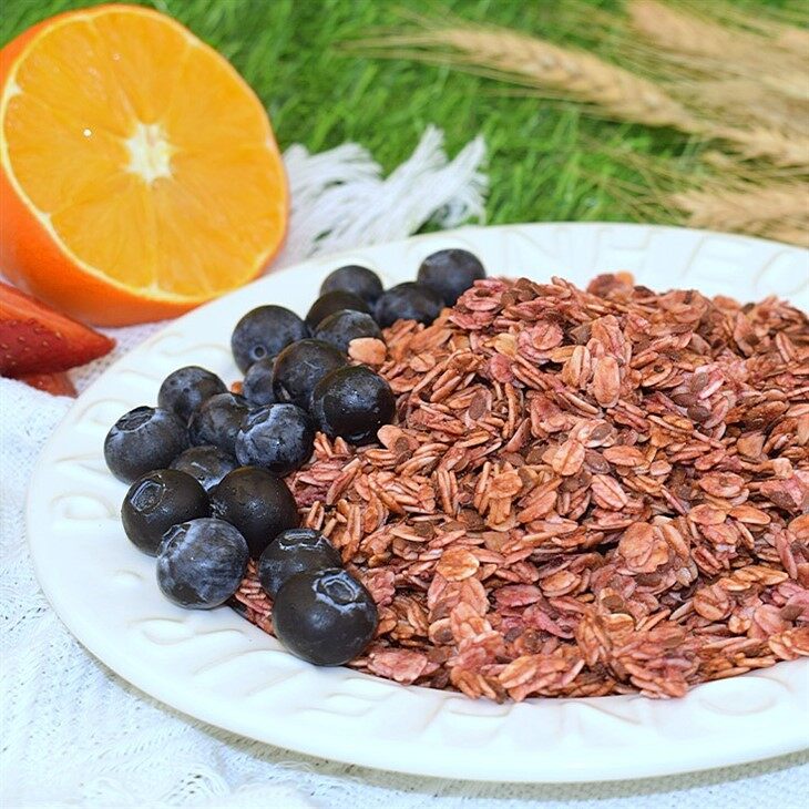 Strawberry instant oatmeal