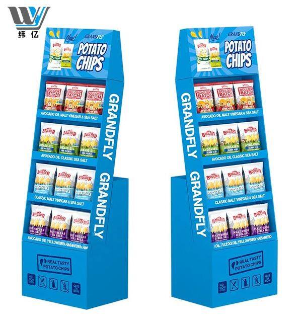 Cardboard Floor Book Display Stands
