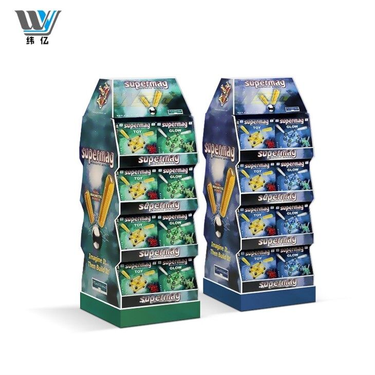 PVC Point Of Sale Counter Display Stand