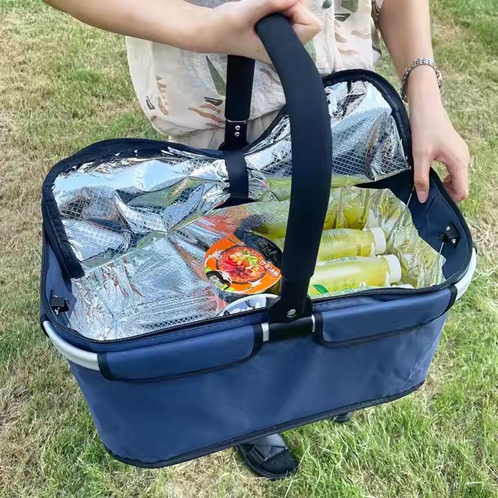 Aluminum Foil Insulated Storage Basket factory