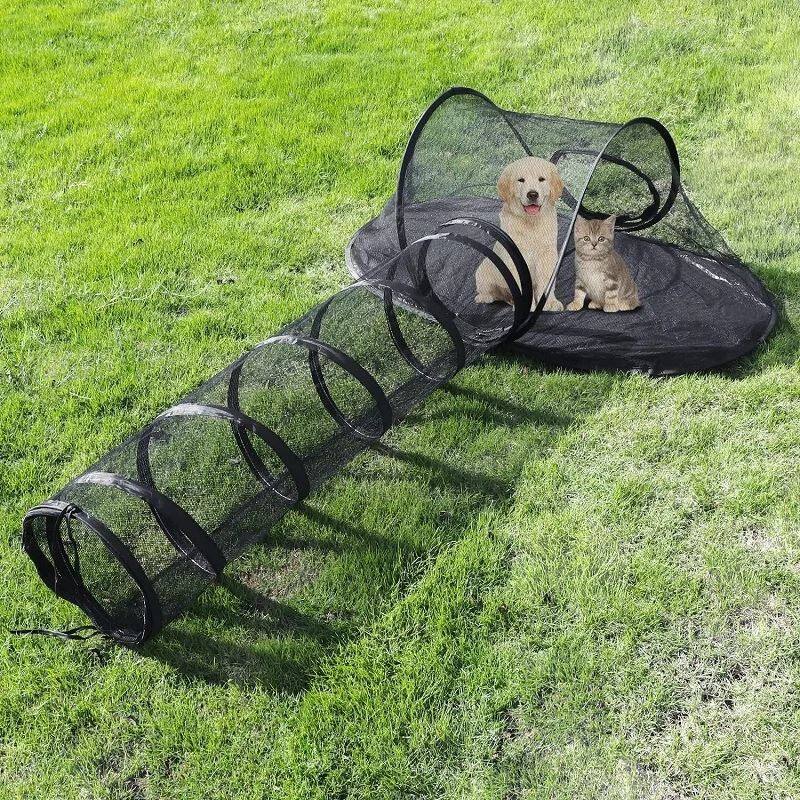 Pop-up Pet Tent in Net Bag Style factory