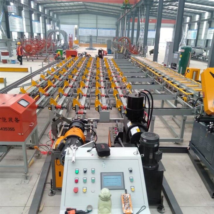 Automated Steel Bar Deep Processing Line factory