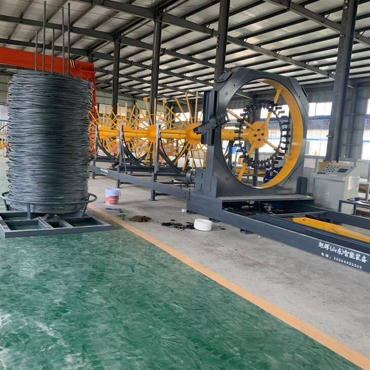 Concrete Pouring Steel Cage Roll Welding Machine factory