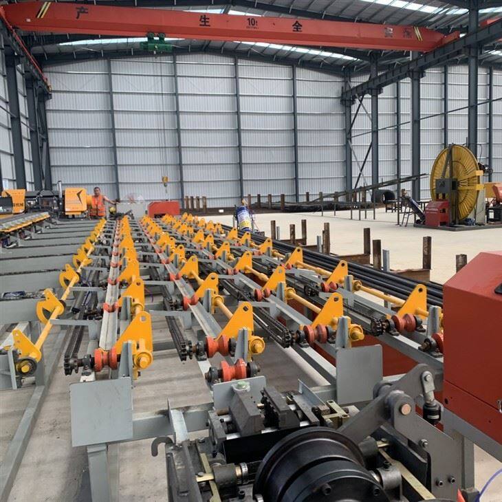 CNC High Efficiency Rebar Processing Line factory
