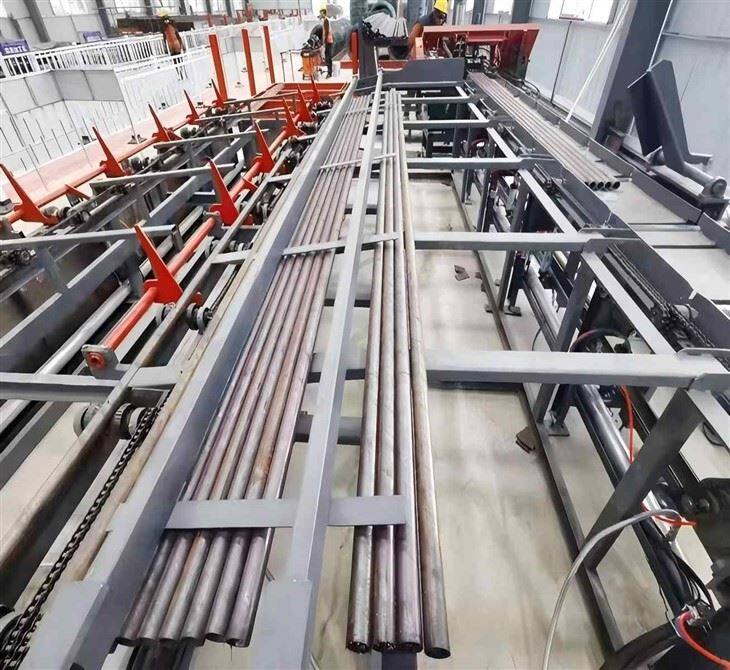 Fully automated small tubing production line