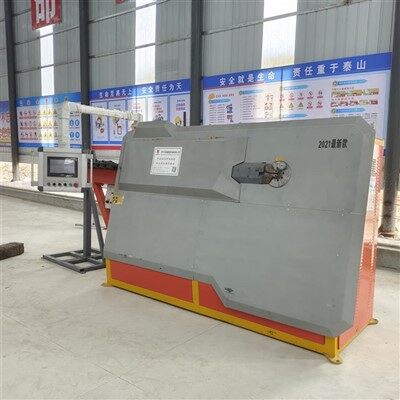 Machine de flexion et de bobinage de la barre d'acier à économie d'énergie