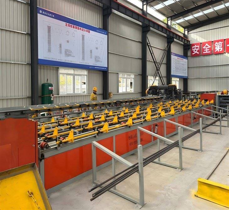 Integrated Steel Bar Cutting Thread Grinding Line
