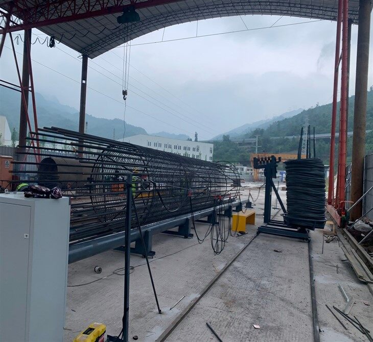 Steel Cage Winding And Welding Machine