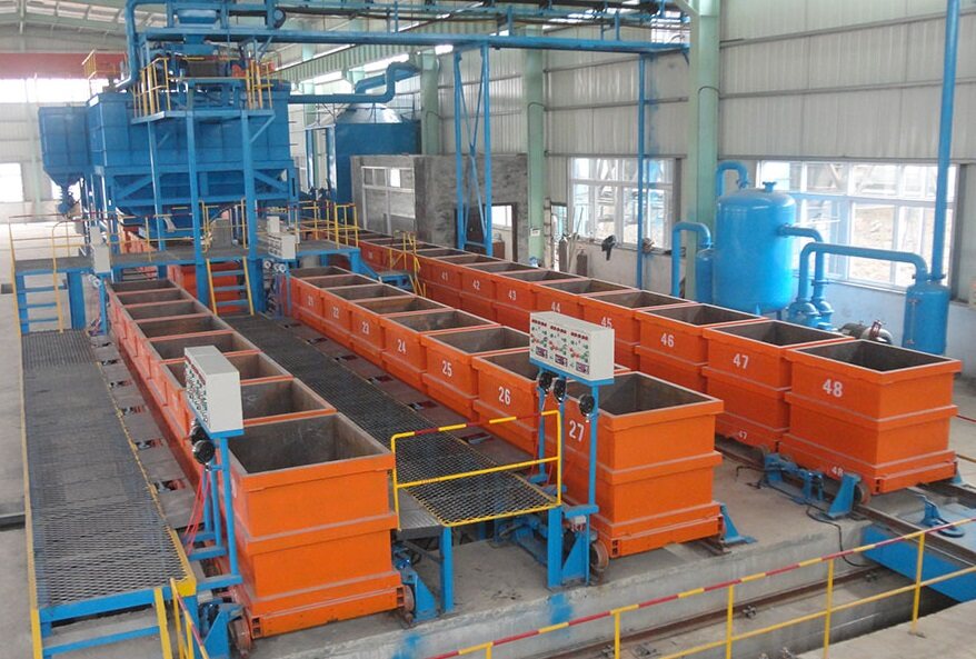 Pamestas putplasčio smėlio gydymas