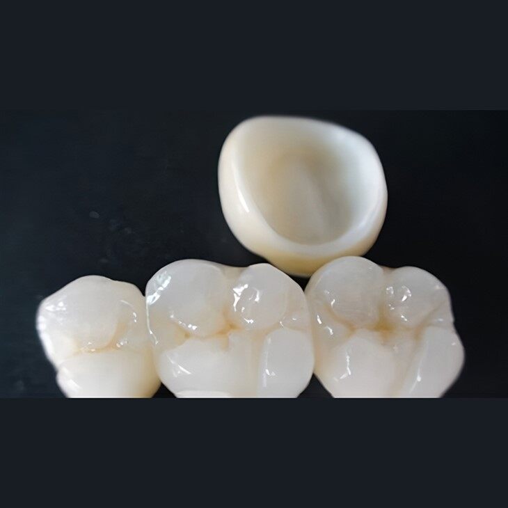 Dental Transparent Multilayer Colored Zirconia Crown suppliers