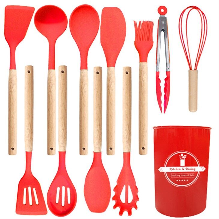 12Pcs Silicone Kitchen Utensil Set suppliers